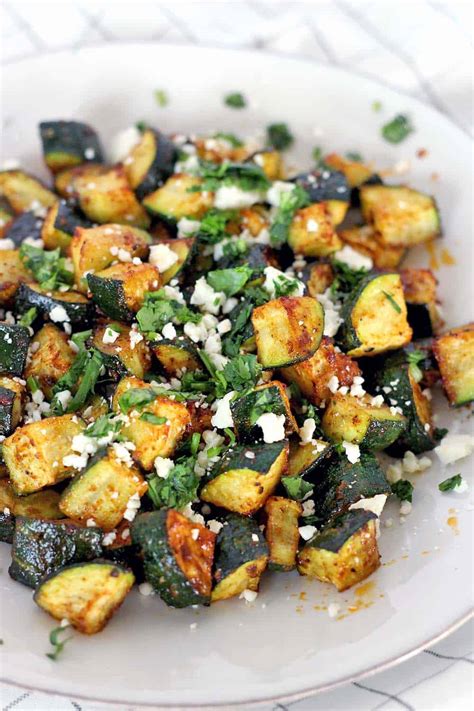It's bursting with fresh flavor and makes a great side dish to any mexican meal. Mexican Roasted Zucchini