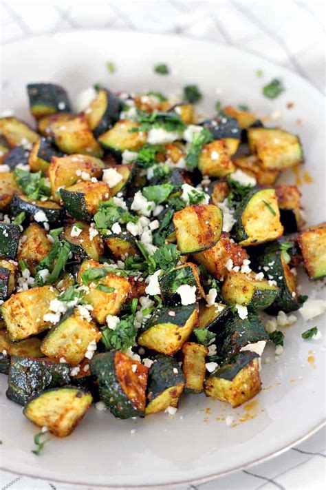 Coleslaw has always been eaten as a side dish with all sorts of meats and even with other side dishes like fries and potato salad. Mexican Roasted Zucchini