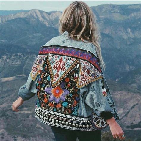 Jacket Denim Jacket Boho Hippie Hippie Chic Coachella Wheretoget