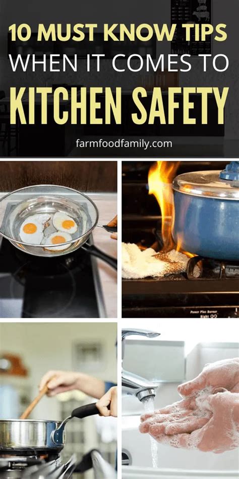 10 Must Know Tips When It Comes To Kitchen Safety Kitchen Safety Tips