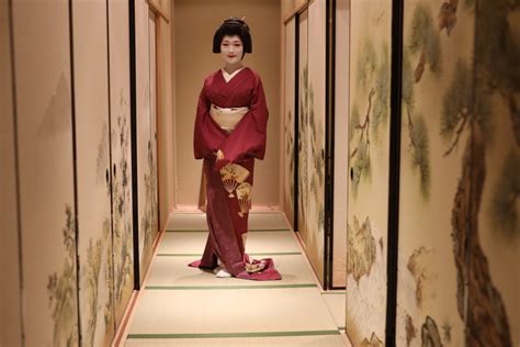 The Kimono Of The Geisha And Maiko General Patterns Styles Types Seasons Tea Ceremony
