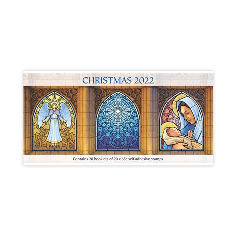 Chequebook 400x 65c Religious Stamps Christmas 2022