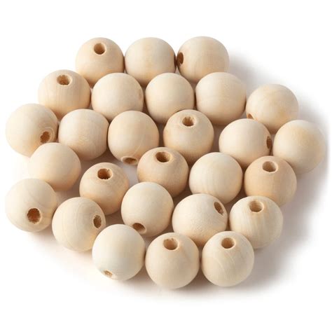 Buy 34 Round Wood Beads By Artminds At Michaels