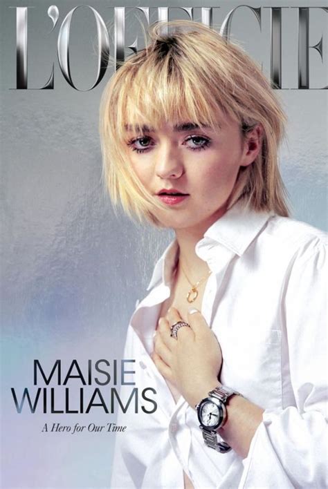 Maisie Williams In Lofficiel Magazine Fall 2020 Hawtcelebs
