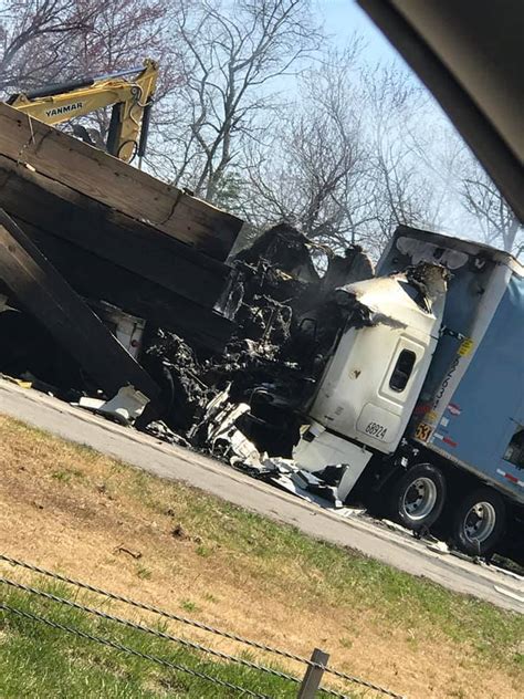 Two Killed In Multiple Semi Truck Crash That Shut Down Interstate