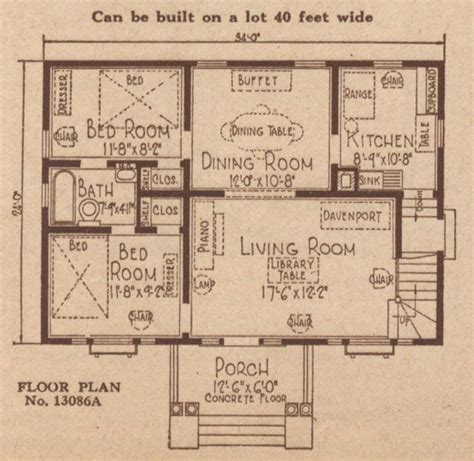 Sears Floor Plans Floorplansclick