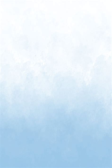√ Baby Blue Watercolor Background