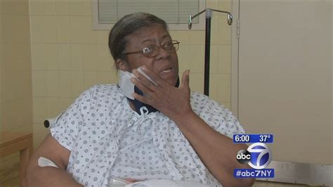 76 Year Old Woman Hit By Stray Bullet In Harlem Speaks Out Abc7 New York