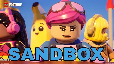 Tudo Sobre O Modo Sandbox Do Lego Fortnite Youtube