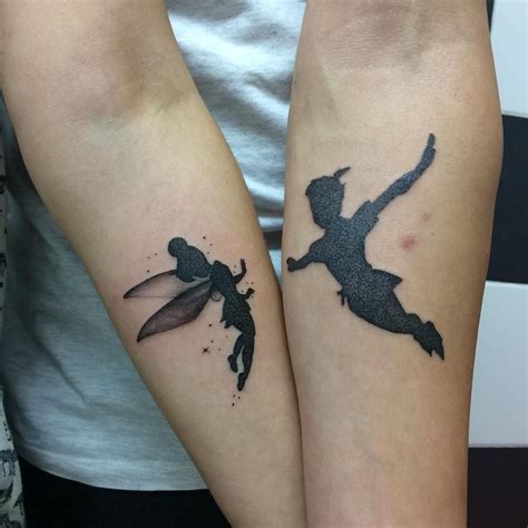 30 Disney Couple Tattoos That Prove Fairy Tales Are Real Disney Couple Tattoos Tattoos