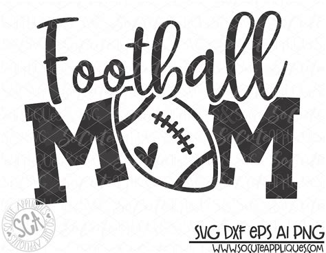 Football Mom Svg Football Mom Football Svg Svg Design - Etsy