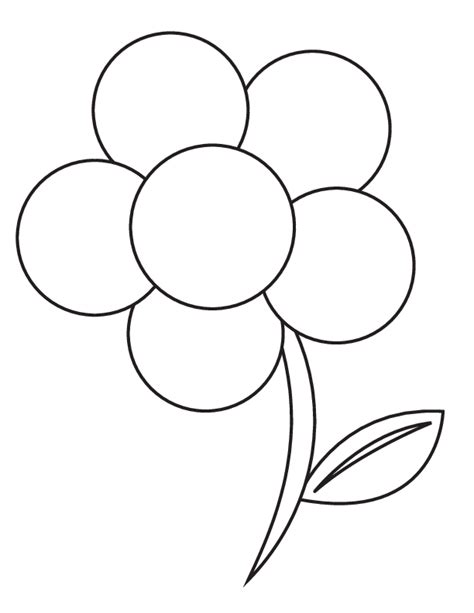 Print or download free flower coloring pages for your kids and let them enjoy the art of coloring, best to their imagination. Printable Flower Coloring Page - WikiHow - Coloring Home