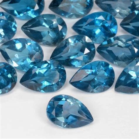 London Blue Topaz Gemstones For Sale In Stock And Ready To Ship