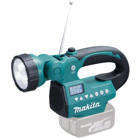 With 100 years' experience, our products are lauded the world over for both their performance and quality. Makita 18v Li Cordless Flashlight Radio - Skin Only ...