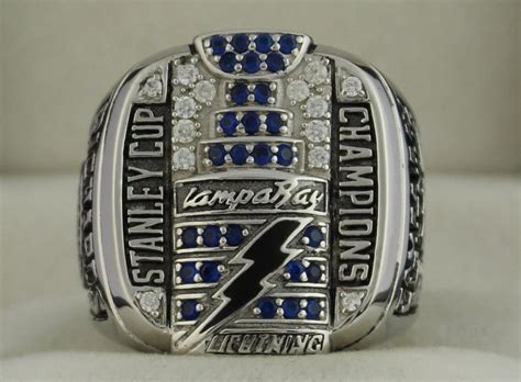 They have also won one conference championship (2004) and 2 division championships (2003 and 2004). 2004 Tampa Bay Lightning Stanley Cup Championship Rings Ring