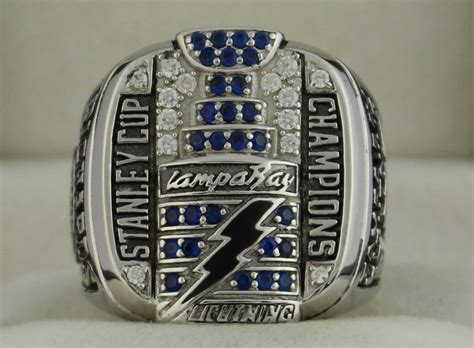 Fans can purchase raffle tickets online at tampabaylightning.com/ringraffle through tuesday, june 15th. 2004 Tampa Bay Lightning Stanley Cup Championship Rings Ring