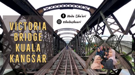 Jambatan victoria (juga dikenali sebagai jambatan enggor) adalah sebuah jambatan kereta api yang terletak di pekan karai, kuala kangsar, perak. Victoria Bridge Kuala Kangsar, Perak - YouTube