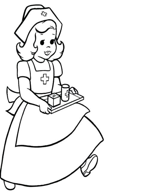 funny nurses coloring book coloring pages