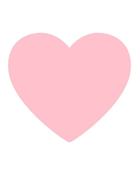 A Pink Heart On A White Background