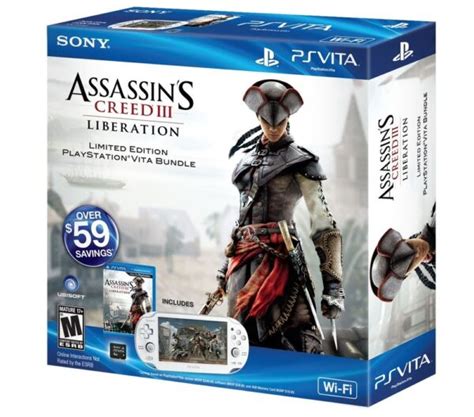 Sony Playstation Vita Assassins Creed Iii Liberation Bundle White
