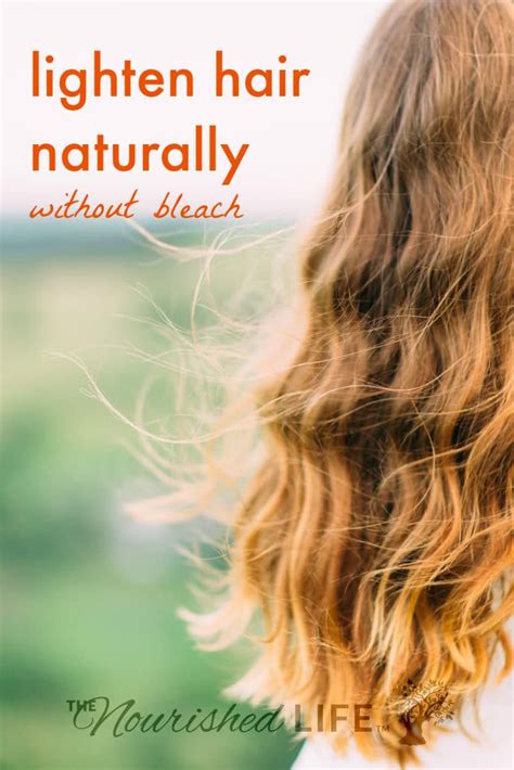 And when the sun shines down on this mane, it will reveal the hidden framing hint. 5 Ways to Naturally Lighten Hair at Home (Without Bleach!)