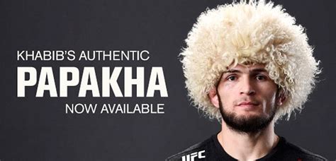 Khabib Ufc Papakha Wig Hat Available To Buy