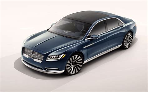 Lincoln Continental Concept Hints At 2016 Full Size Sedan Car Body Design