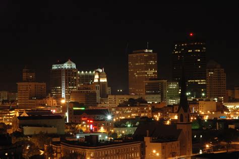 Dayton Ohio At Night Free Photo Download Freeimages