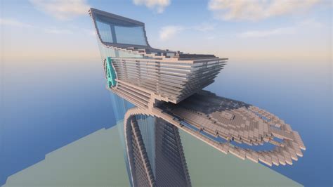 Avengers Tower Grand Central Station Minecraft Map
