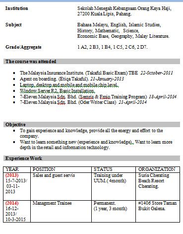 Sahabat ibi (ilmubahasainggris.com) bisa menggunakan contoh ini sebagai panduan saat menulis sendiri surat pengantar lamaran kerja. Lemang Panas (M): Cara Buat Resume dengan Baik.