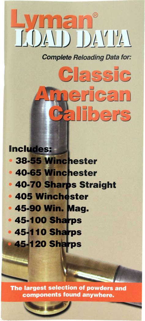 Lyman Load Data Book Classic Rifle Calibers 9780020 87453