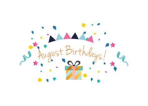 Choose from 480+ 15 august graphic resources and download in the form of png, eps, ai or psd. August 2018 Birthdays - Springfield Place and J.F. Hawkins ...