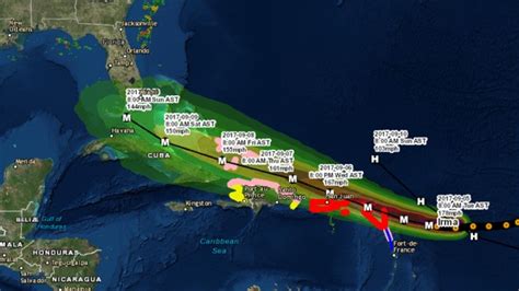 Interactive Map Hurricane And Tropical Storm Tracker Ctv News