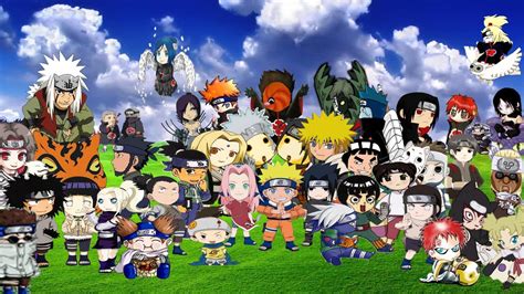 Chibi Naruto Wallpapers Wallpaper Cave