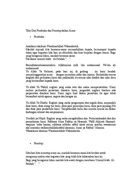 Teks Doa Pembukaan Perayaan Natal - Misalnya dengan memuji allah dan