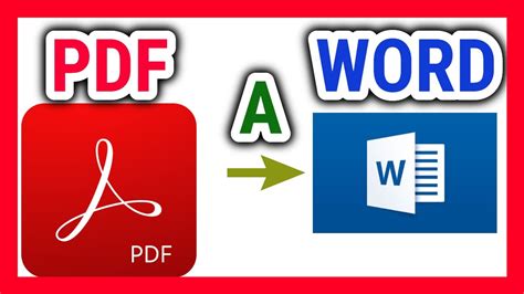 😱 ¿cómo Convertir Un Pdf A Word Sin Programas Pdf A Word En Windows