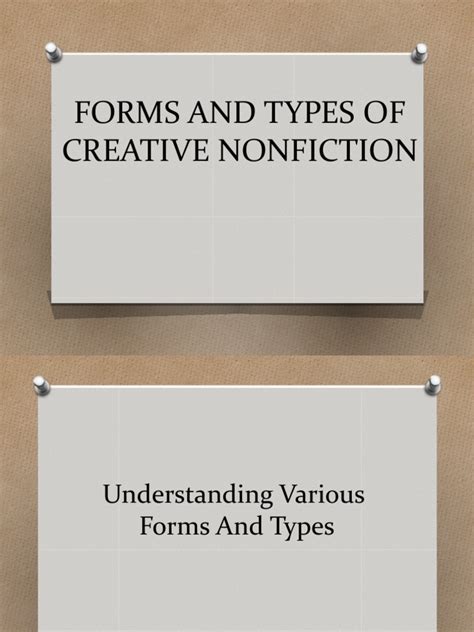 Forms And Types Of Creative Nonfiction Pdf Biography Creative