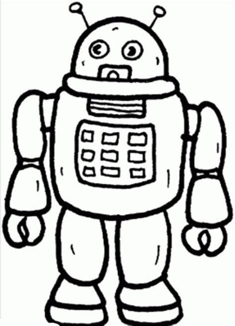 Disney coloring pages for kids. Coloring Pages Of Robots To Print - Coloring Home
