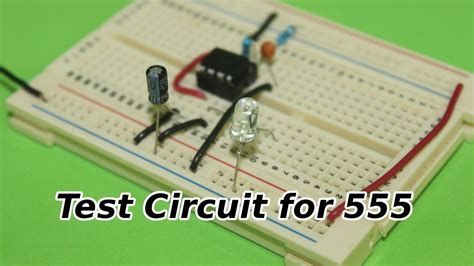 Test Circuit For 555 Timer Ic Youtube