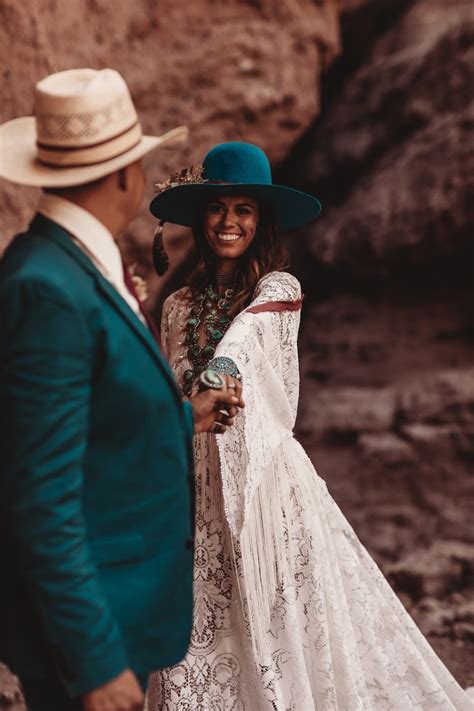 Western Boho Bridal Styles For 2021 Native Roaming Photography