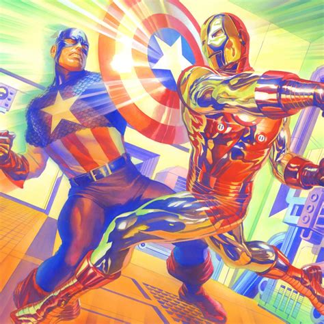 The New Alex Ross Art Collection How Alex Ross And His Team Created An