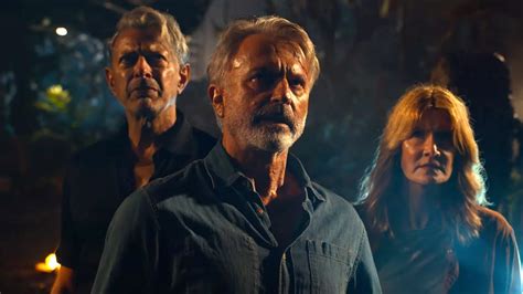 Jurassic World Dominion Trailer Released Offering First Look At Alan Grant Ellie Sattler And