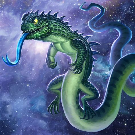 Space Lizard By Philoakman On Deviantart