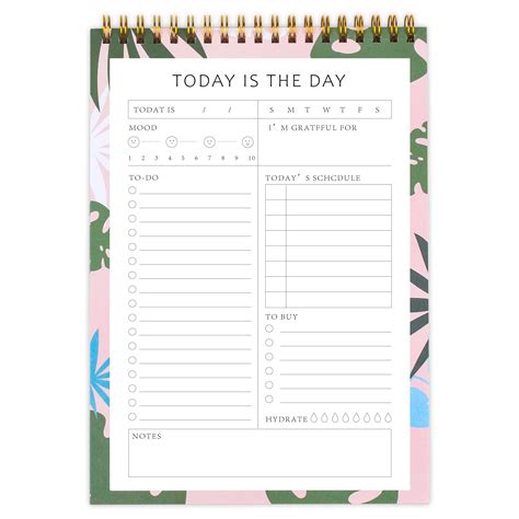 Buy Daily To Do List Pad Daily Planner Notepad Bohemin Aesthetic