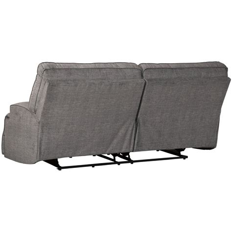 Benchcraft Coombs 4530247 Contemporary 2 Seat Reclining Power Sofa With