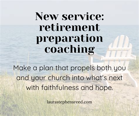 New Service Retirement Preparation Coaching — Laura Stephens Reed
