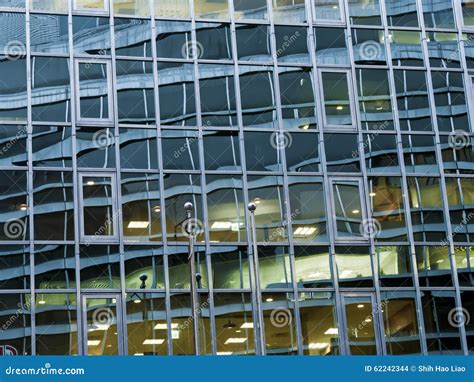 Glass Windows Of Modern Office Building Stock Photo Image Of Wall