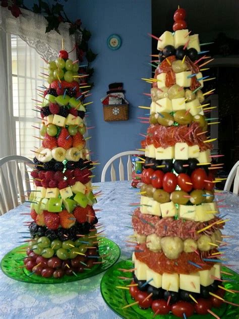 Fruit centerpiece for appetizer table by malinda. Appetizers for our family Christmas buffet. The kids liked ...