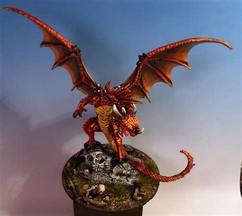 Pathfinder Red Dragon Show Off Painting Reaper Message Board