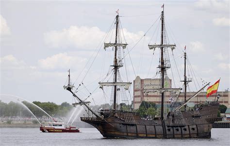 Reconstructed Spanish Galleon Headed To Tall Ships Erie Tall Ships